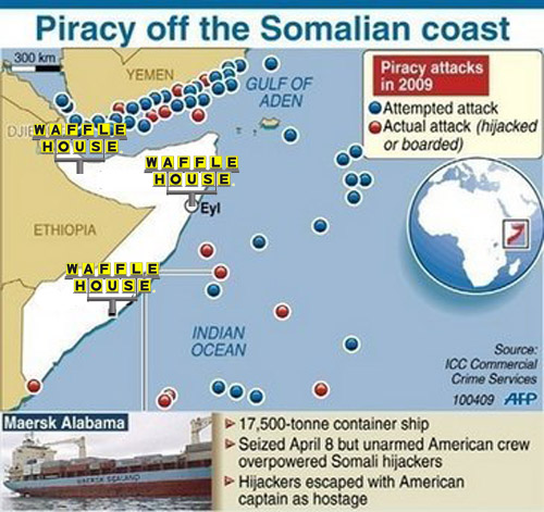Somali Pirate Blog - A Helpful Map of Somali Piracy